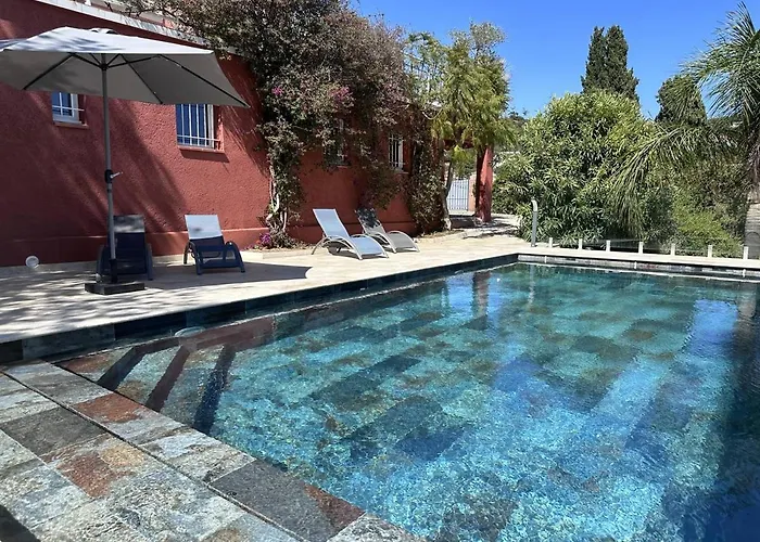 Villa Contemporaine 8/9 Pers Avec Piscine & Clim Proche Plages - 4 Etoiles - Fr-1-768-43 Les Issambres