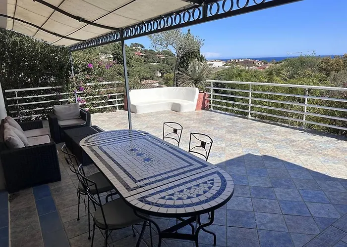 Villa Contemporaine 8/9 Pers Avec Piscine & Clim Proche Plages - 4 Etoiles - Fr-1-768-43 Les Issambres